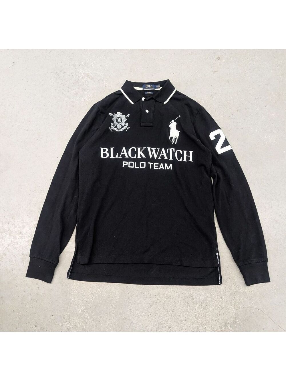 Polo Ralph Lauren Black Watch Polo Team Big Pony Rugby Shirt